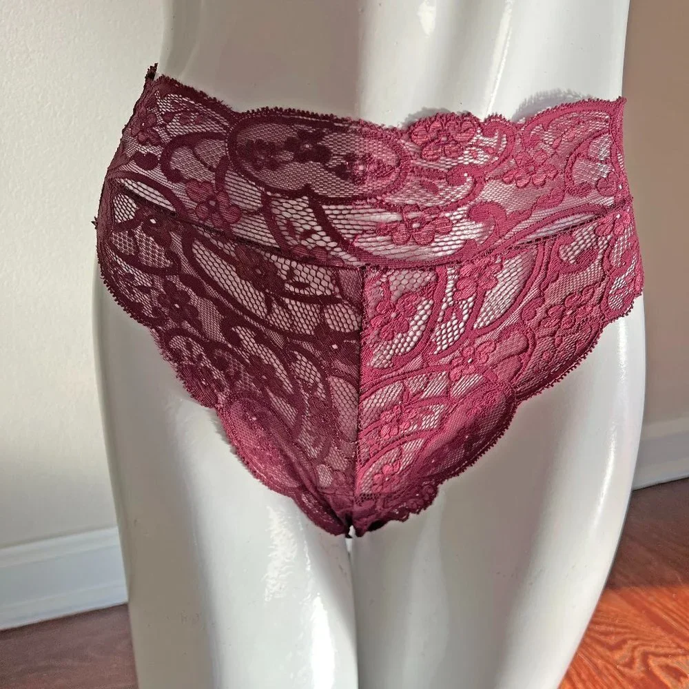 ‼️Sale ‼️Sexy High-Waisted Red All Lace Panties